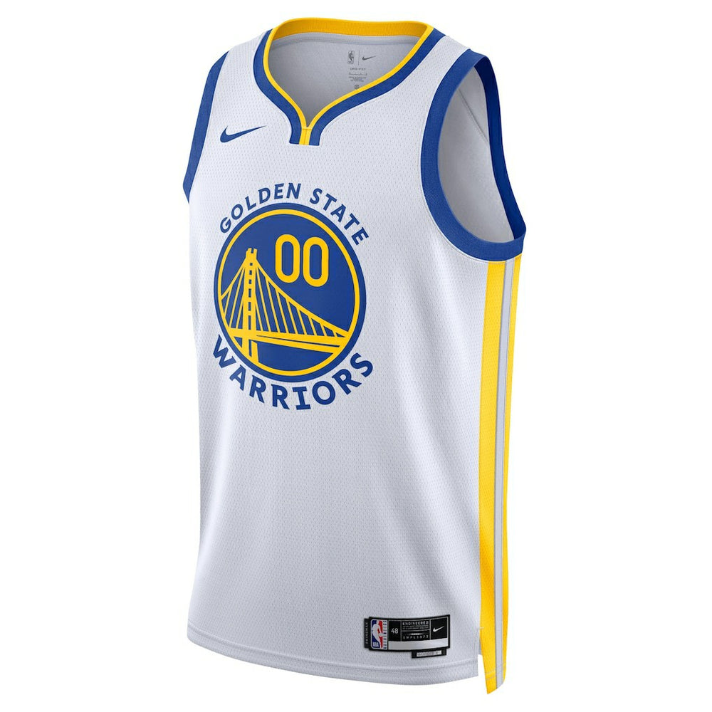 Golden State Warriors Unisex Swingman Custom Jersey White Association Edition
