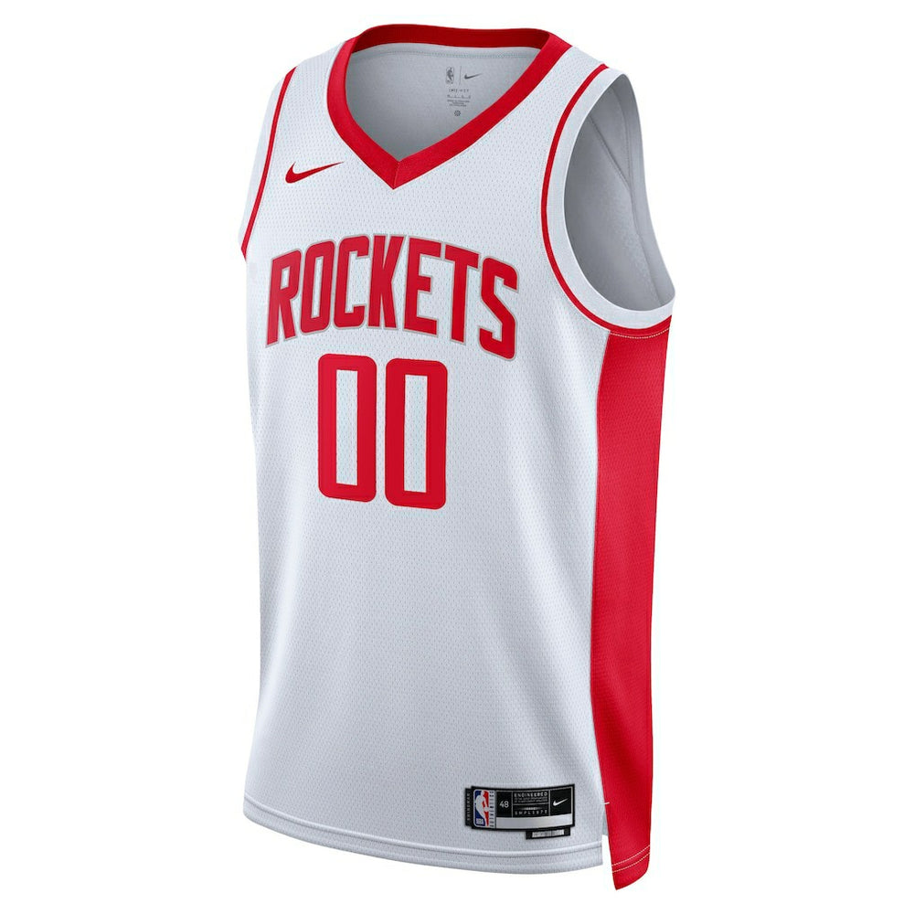 Houston Rockets Unisex Swingman Custom Jersey White Association Edition