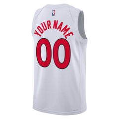 Toronto Raptors Unisex Swingman Custom Jersey White Association Edition