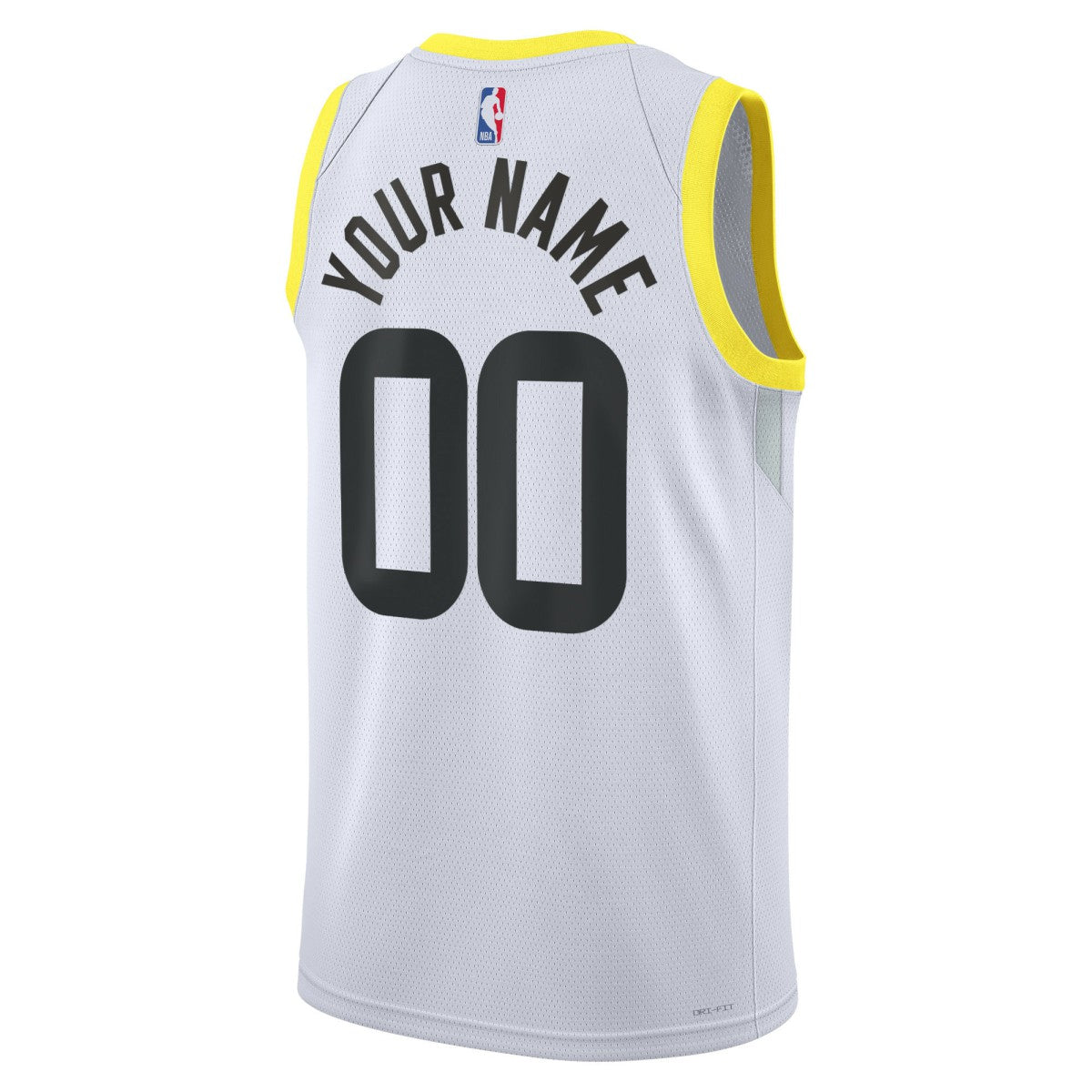 Utah Jazz Unisex Swingman Custom Jersey White Association Edition