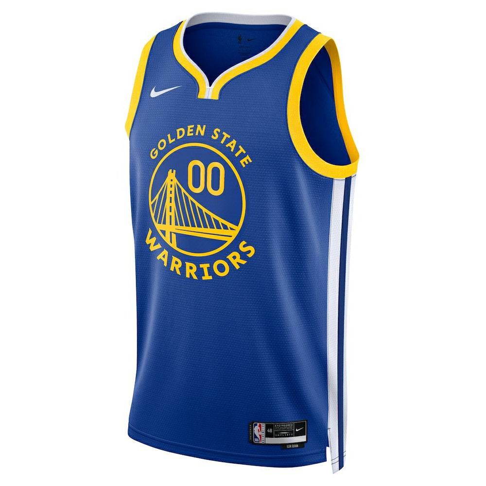 Golden State Warriors Unisex Swingman Custom Jersey Royal Icon Edition