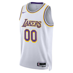 Los Angeles Lakers Unisex Swingman Custom Jersey White Association Edition