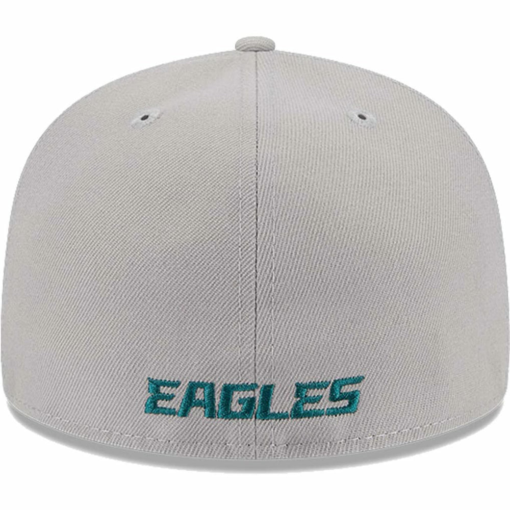 Philadelphia Eagles New Era Omaha 59FIFTY Fitted Hat Gray