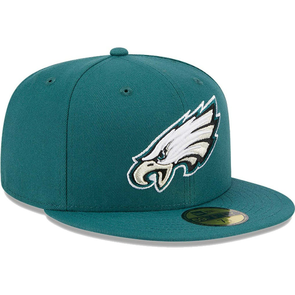 Philadelphia Eagles New Era Omaha 59FIFTY Fitted Hat Midnight Green