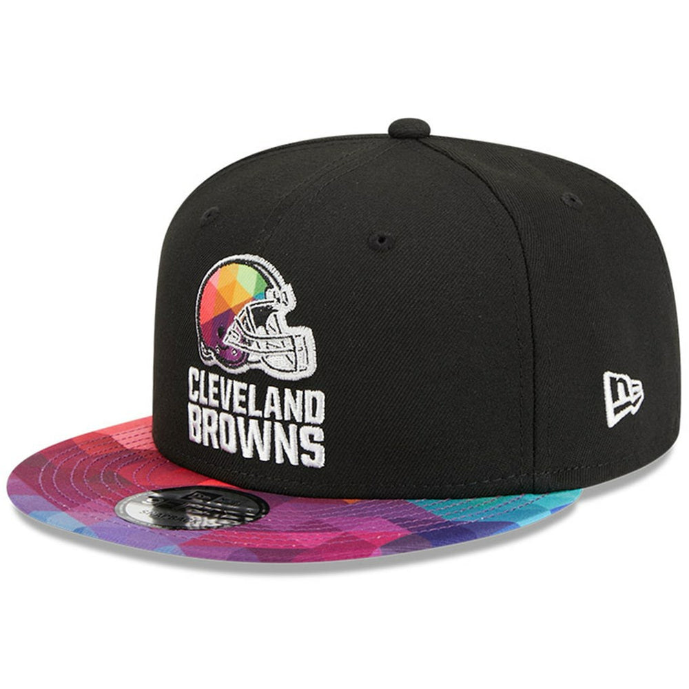Cleveland Browns New Era 2023 NFL Crucial Catch 9FIFTY Snapback Hat Black