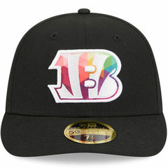 Cincinnati Bengals New Era 2023 NFL Crucial Catch Low Profile 59FIFTY Fitted Hat Black