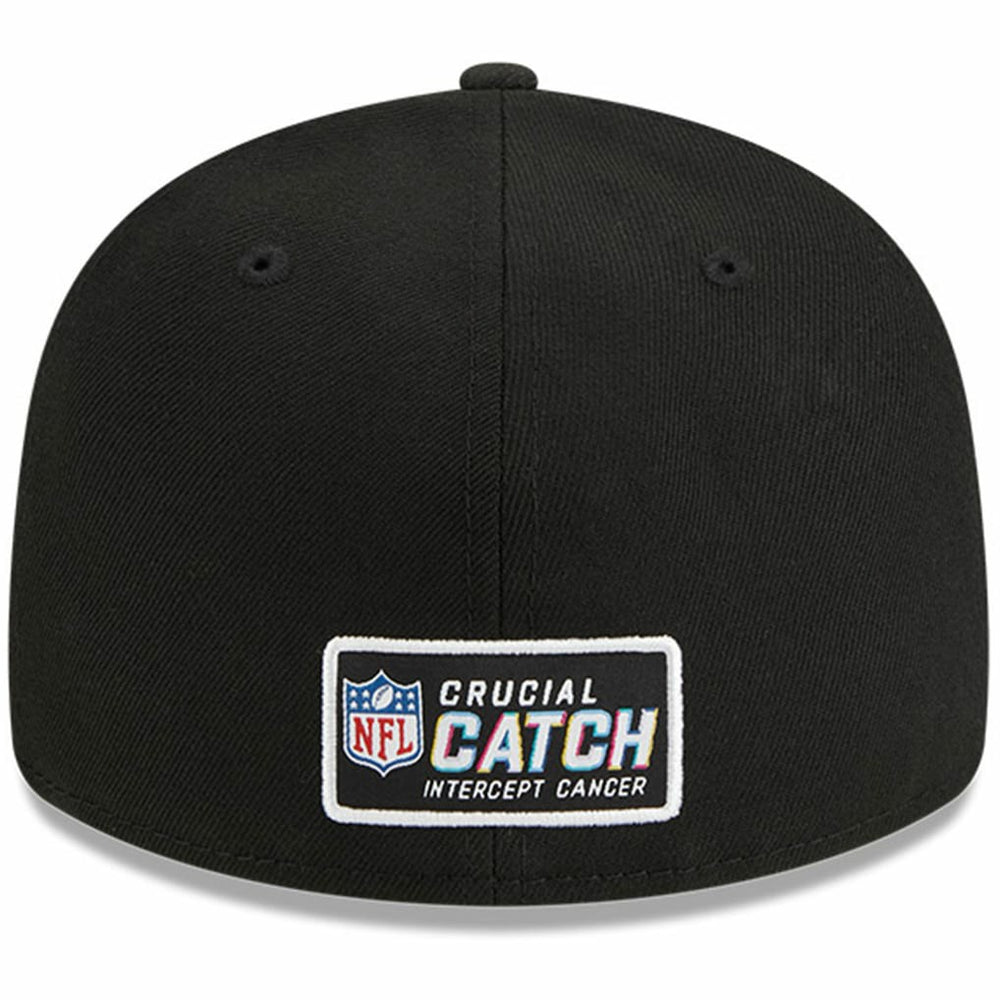 Cincinnati Bengals New Era 2023 NFL Crucial Catch Low Profile 59FIFTY Fitted Hat Black