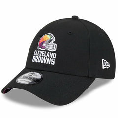Cleveland Browns New Era 2023 NFL Crucial Catch 9FORTY Adjustable Hat Black