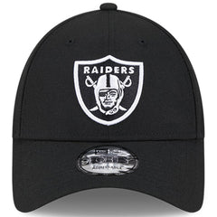 Las Vegas Raiders New Era 2023 NFL Crucial Catch 9FORTY Adjustable Hat Black