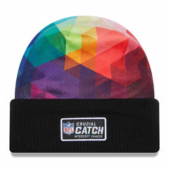 Tampa Bay Buccaneers New Era 2023 NFL Crucial Catch Cuffed Knit Hat Black