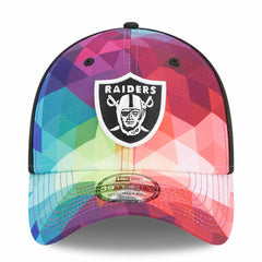 Las Vegas Raiders New Era 2023 NFL Crucial Catch 39THIRTY Flex Hat Pink