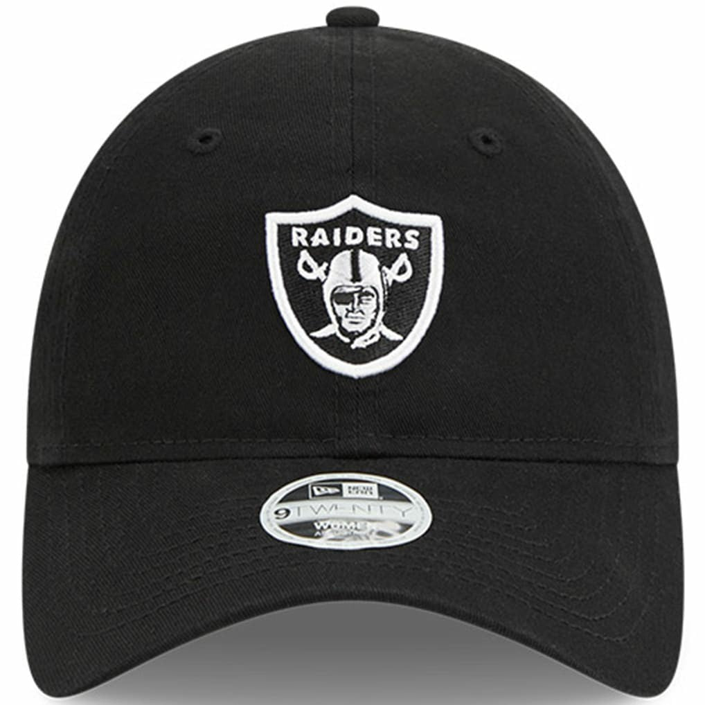 Las Vegas Raiders New Era Women's 2023 NFL Crucial Catch 9TWENTY Adjustable Hat Black