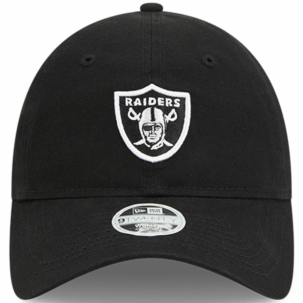 Las Vegas Raiders New Era Women's 2023 NFL Crucial Catch 9TWENTY Adjustable Hat Black