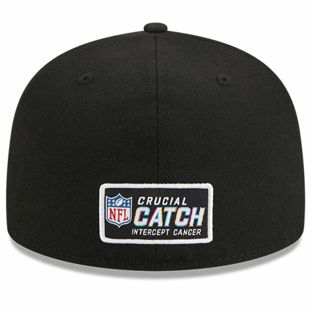 Cincinnati Bengals New Era 2023 NFL Crucial Catch 59FIFTY Fitted Hat Black