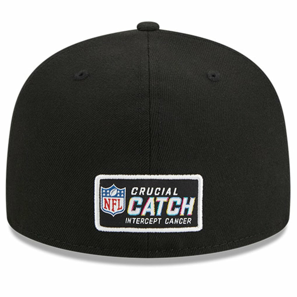 Cleveland Browns New Era 2023 NFL Crucial Catch 59FIFTY Fitted Hat Black