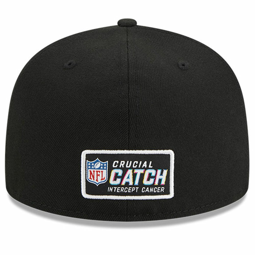 Green Bay Packers New Era 2023 NFL Crucial Catch 59FIFTY Fitted Hat Black