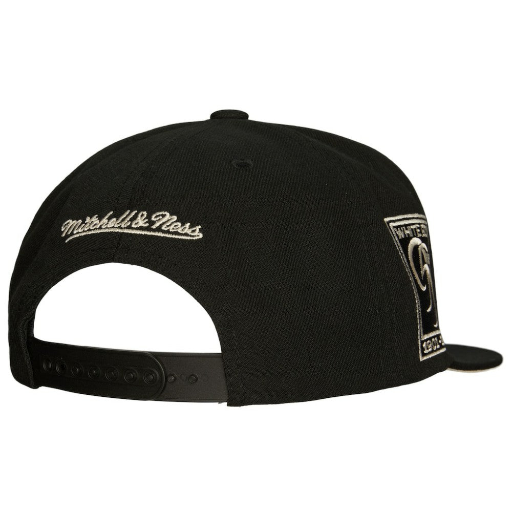 Chicago White Sox Mitchell & Ness Cooperstown Collection True Classics Snapback Hat - Black Hats