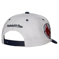 Boston Red Sox Mitchell & Ness Cooperstown Collection Pro Crown Snapback Hat - White Hats