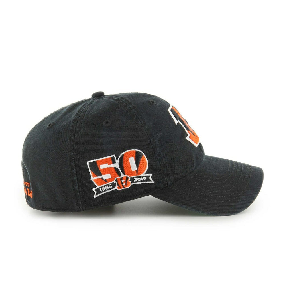 Cincinnati Bengals '47 Sure Shot Franchise Fitted Hat Black