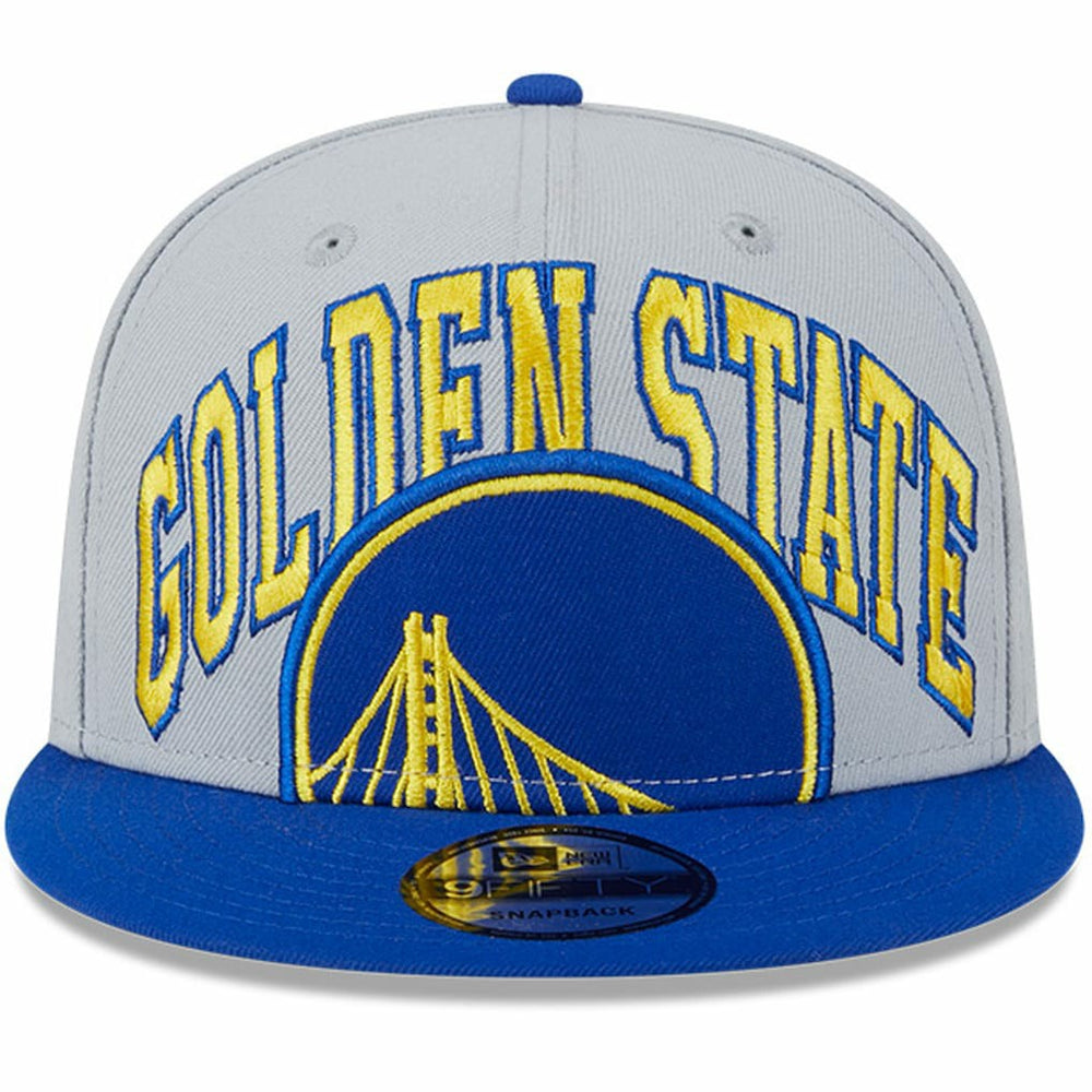 Golden State Warriors Tip-Off Two-Tone 9FIFTY Snapback Hat Gray/Royal