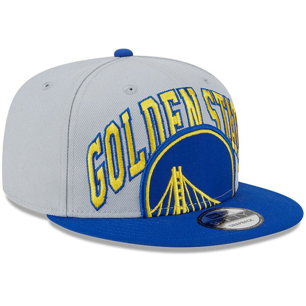 Golden State Warriors Tip-Off Two-Tone 9FIFTY Snapback Hat Gray/Royal