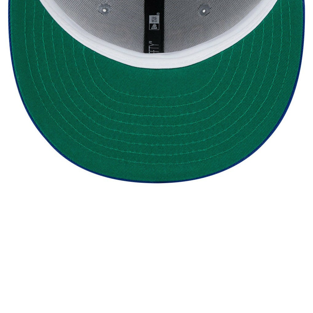 Golden State Warriors Tip-Off Two-Tone 9FIFTY Snapback Hat Gray/Royal