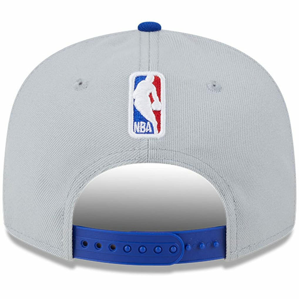 Philadelphia 76ers Tip-Off Two-Tone 9FIFTY Snapback Hat Gray/Royal