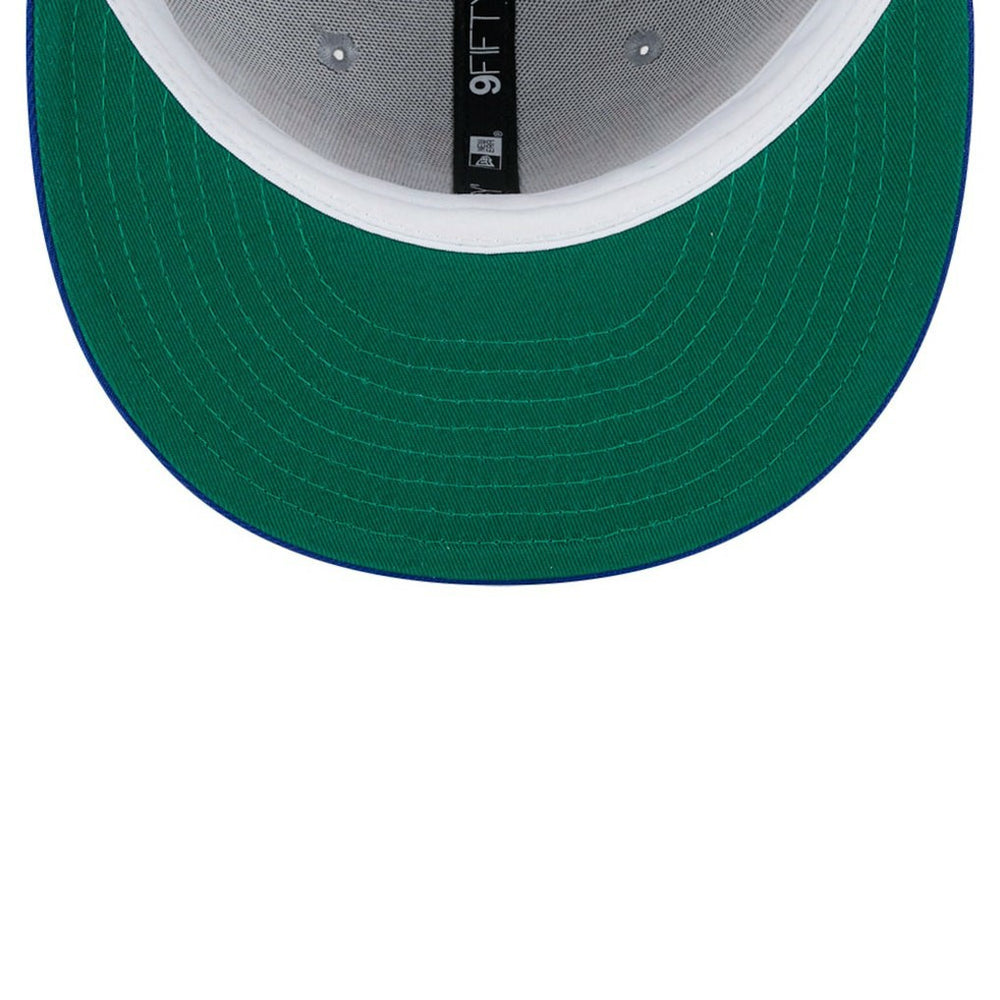 Philadelphia 76ers Tip-Off Two-Tone 9FIFTY Snapback Hat Gray/Royal