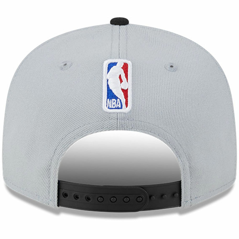Utah Jazz Tip-Off Two-Tone 9FIFTY Snapback Hat Gray/Black