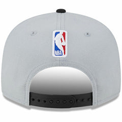Utah Jazz Tip-Off Two-Tone 9FIFTY Snapback Hat Gray/Black