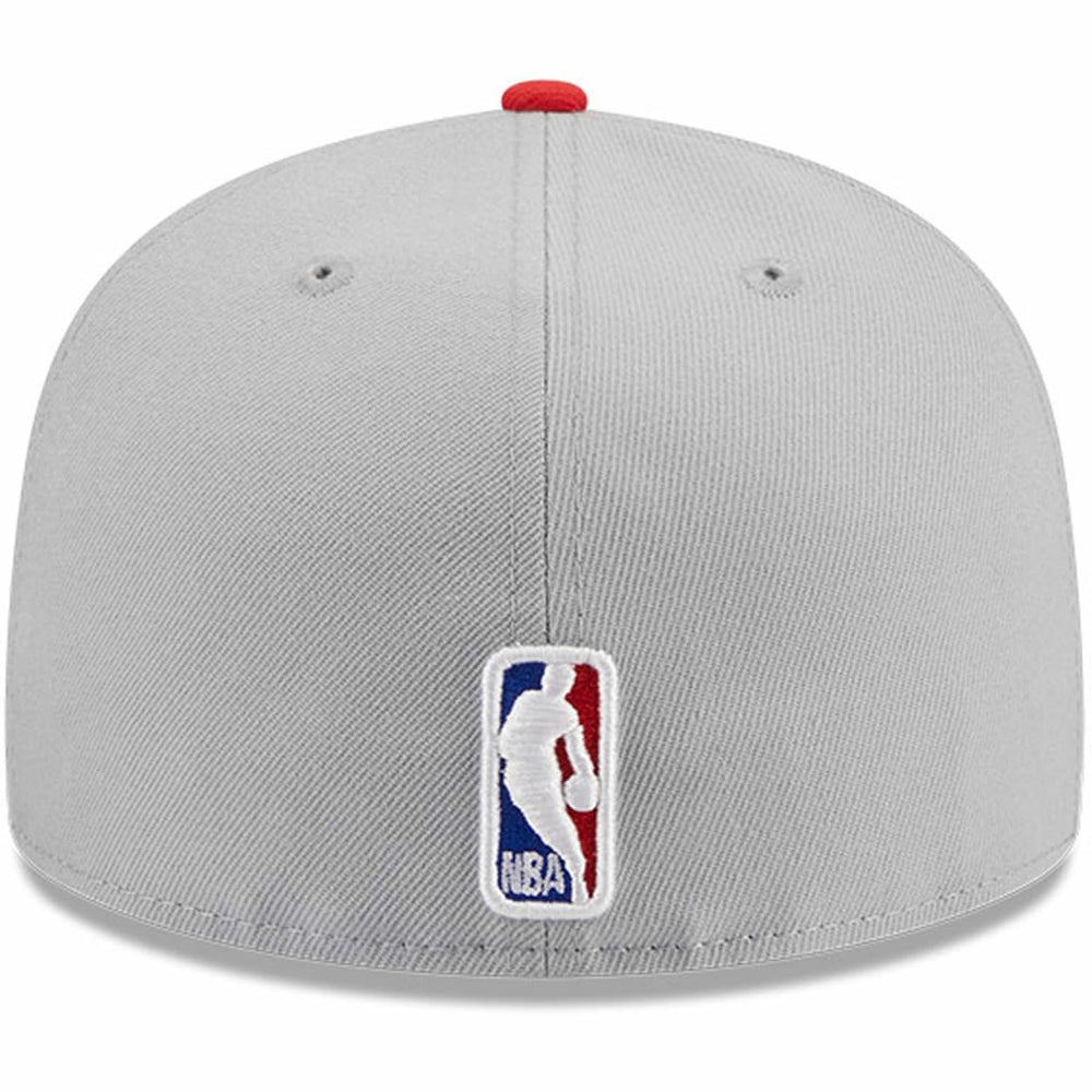 Atlanta Hawks Tip-Off Two-Tone 59FIFTY Fitted Hat Gray/Red