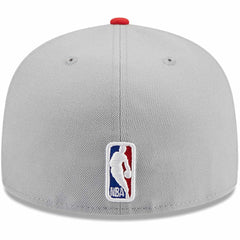 Atlanta Hawks Tip-Off Two-Tone 59FIFTY Fitted Hat Gray/Red