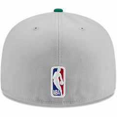 Boston Celtics Tip-Off Two-Tone 59FIFTY Fitted Hat Gray/Kelly Green
