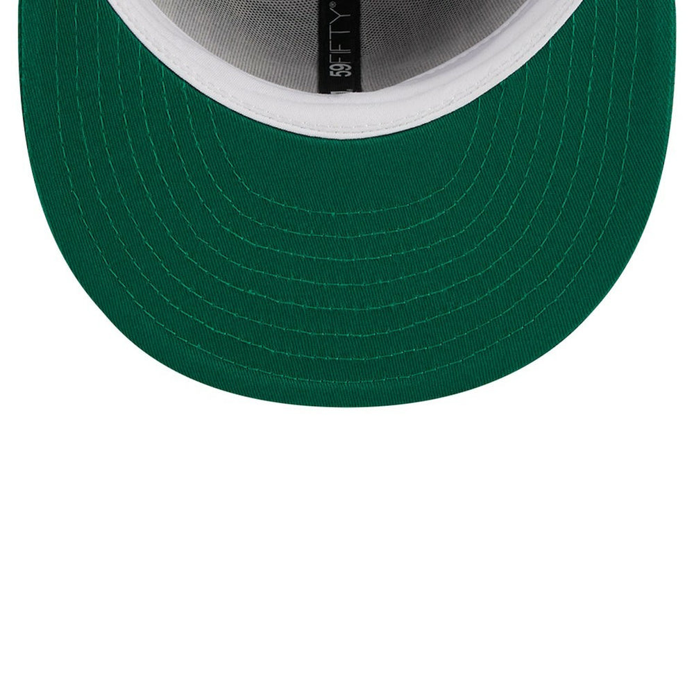 Boston Celtics Tip-Off Two-Tone 59FIFTY Fitted Hat Gray/Kelly Green