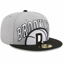 Brooklyn Nets Tip-Off Two-Tone 59FIFTY Fitted Hat Gray/Black