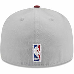 Cleveland Cavaliers Tip-Off Two-Tone 59FIFTY Fitted Hat Gray/Wine