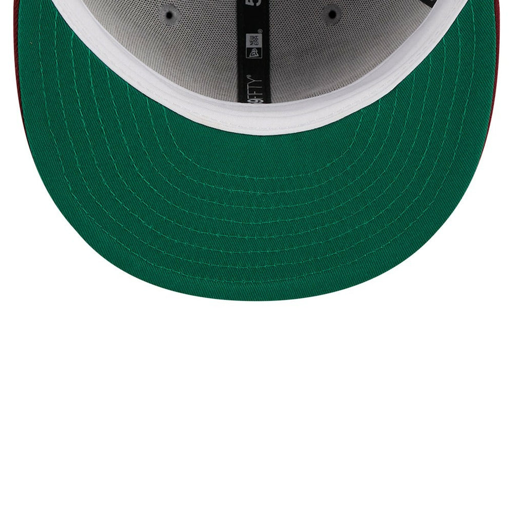 Cleveland Cavaliers Tip-Off Two-Tone 59FIFTY Fitted Hat Gray/Wine