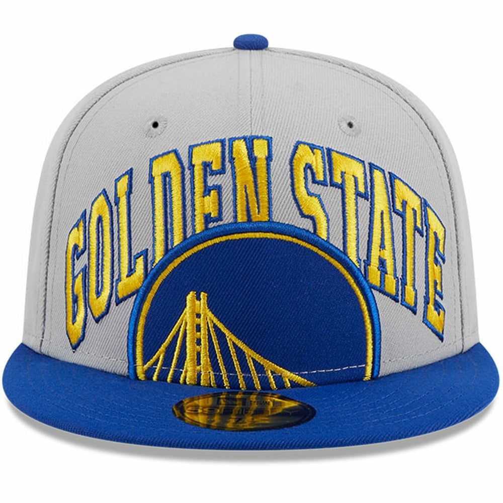 Golden State Warriors Tip-Off Two-Tone 59FIFTY Fitted Hat Gray/Royal