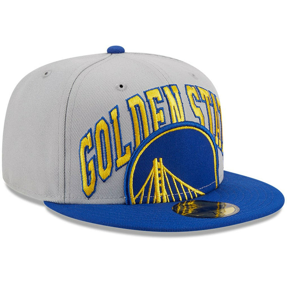 Golden State Warriors Tip-Off Two-Tone 59FIFTY Fitted Hat Gray/Royal