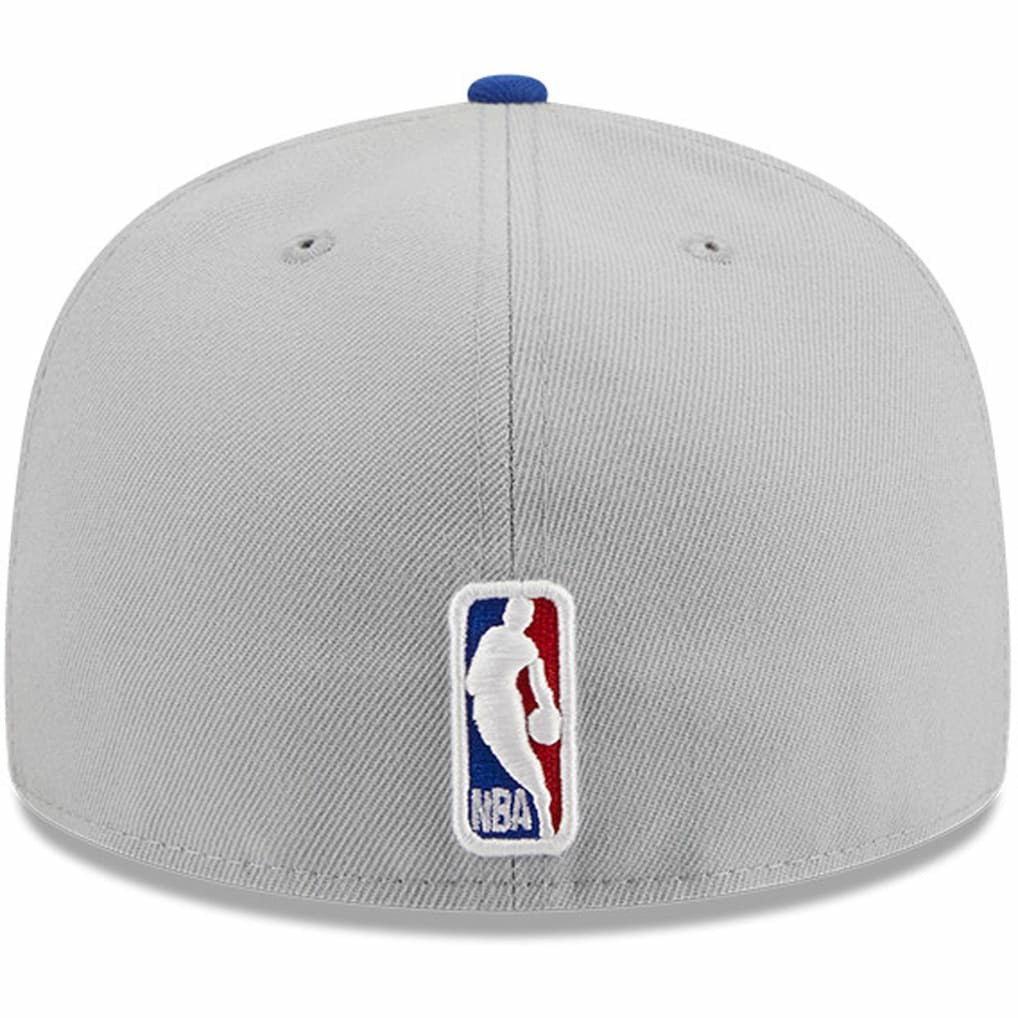 Golden State Warriors Tip-Off Two-Tone 59FIFTY Fitted Hat Gray/Royal