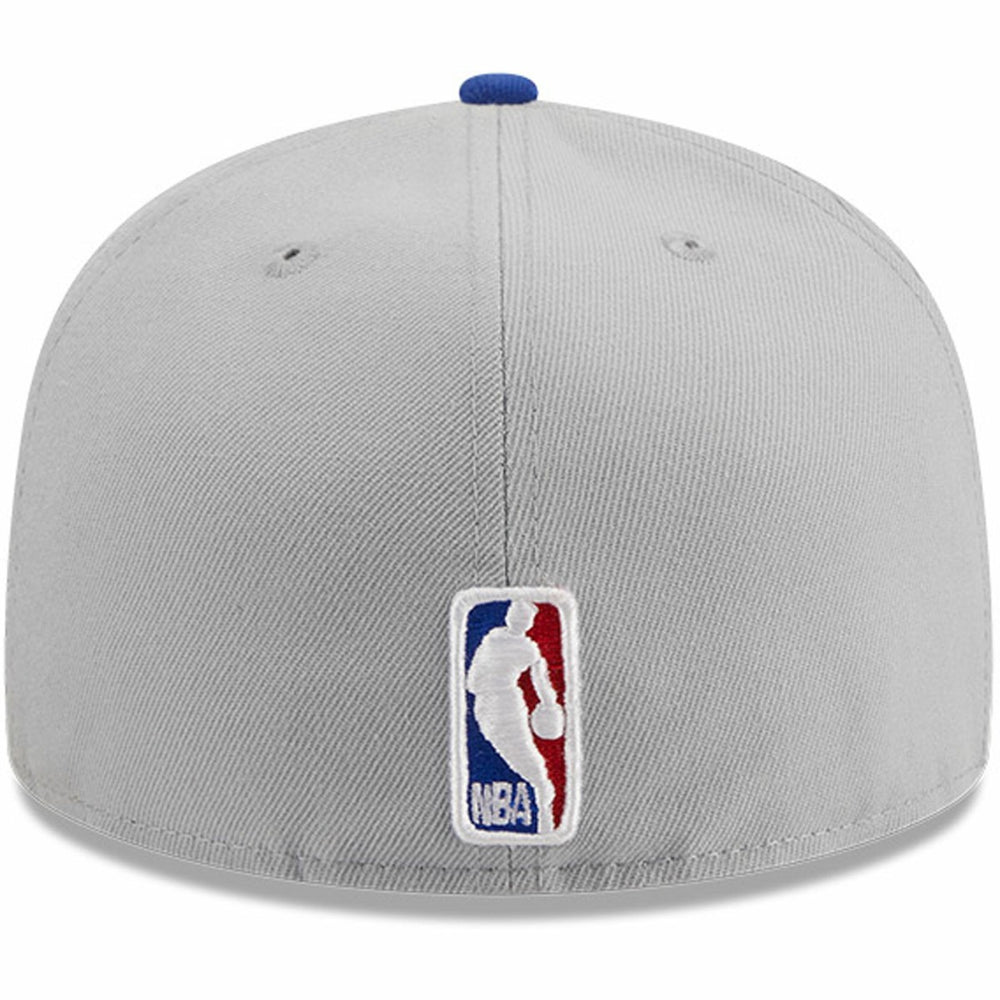 New York Knicks Tip-Off Two-Tone 59FIFTY Fitted Hat Gray/Blue