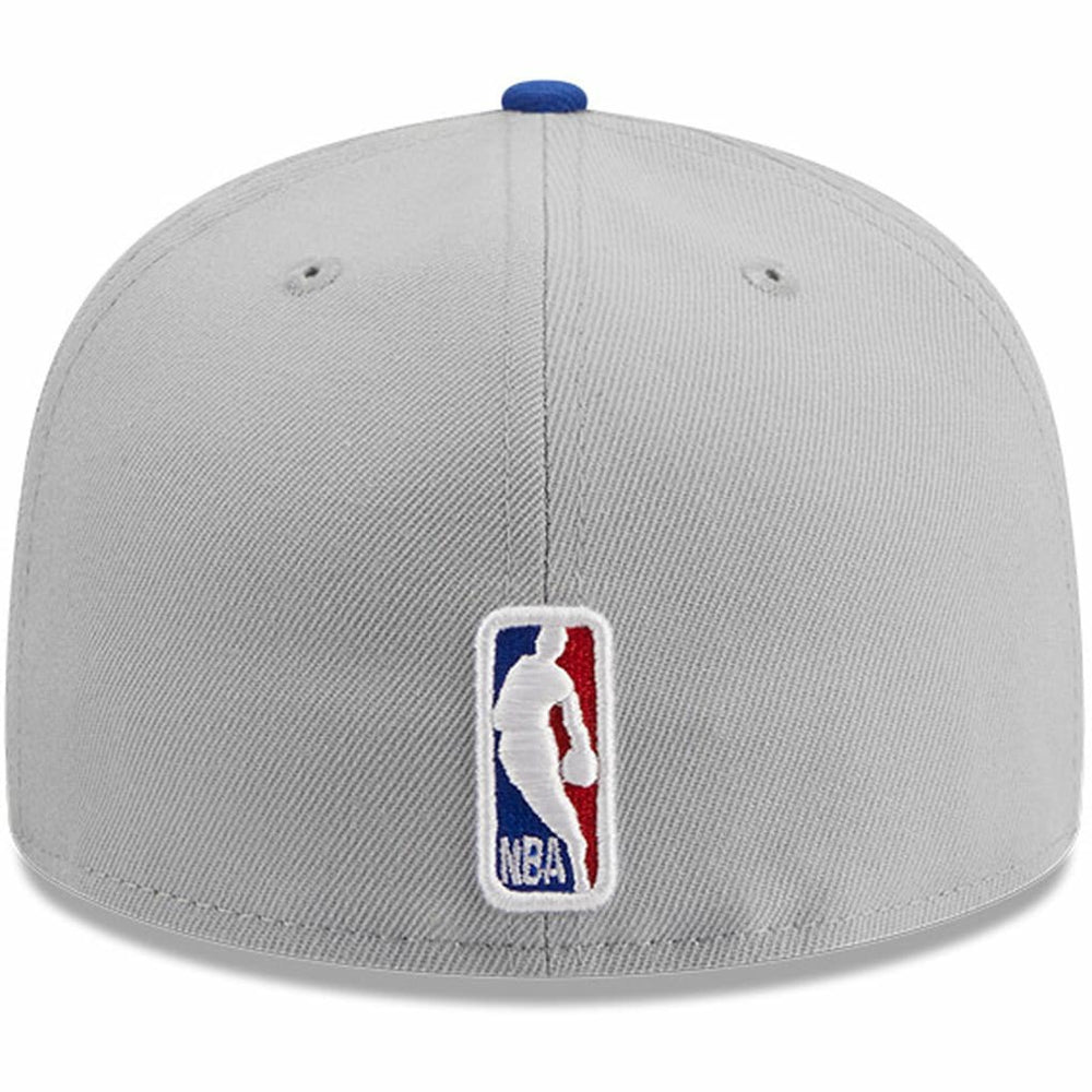 Philadelphia 76ers Tip-Off Two-Tone 59FIFTY Fitted Hat Gray/Royal
