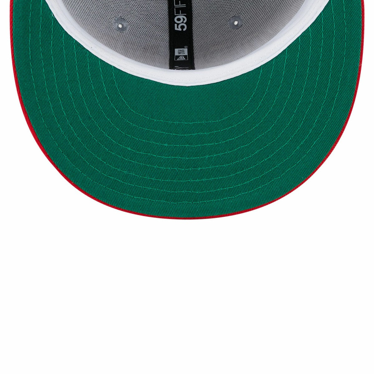 Toronto Raptors Tip-Off Two-Tone 59FIFTY Fitted Hat Gray/Red