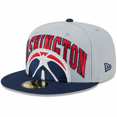 Washington Wizards Tip-Off Two-Tone 59FIFTY Fitted Hat Gray/Navy