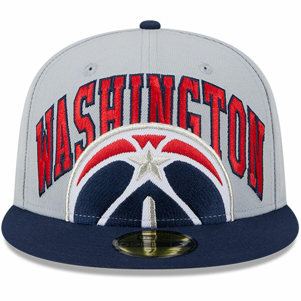 Washington Wizards Tip-Off Two-Tone 59FIFTY Fitted Hat Gray/Navy