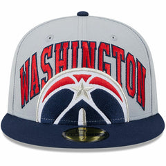 Washington Wizards Tip-Off Two-Tone 59FIFTY Fitted Hat Gray/Navy