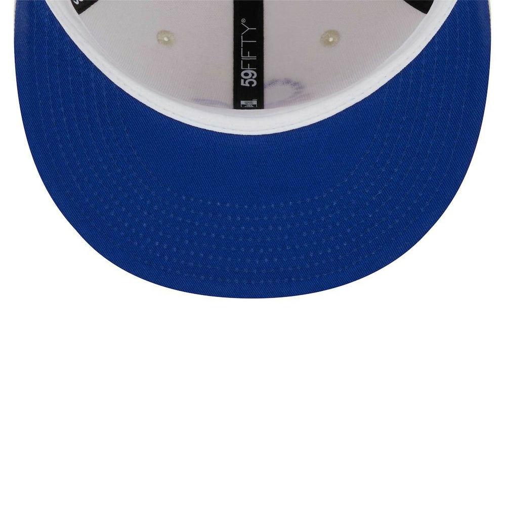 Philadelphia 76ers Piped Pop Panel 59FIFTY Fitted Hat Cream