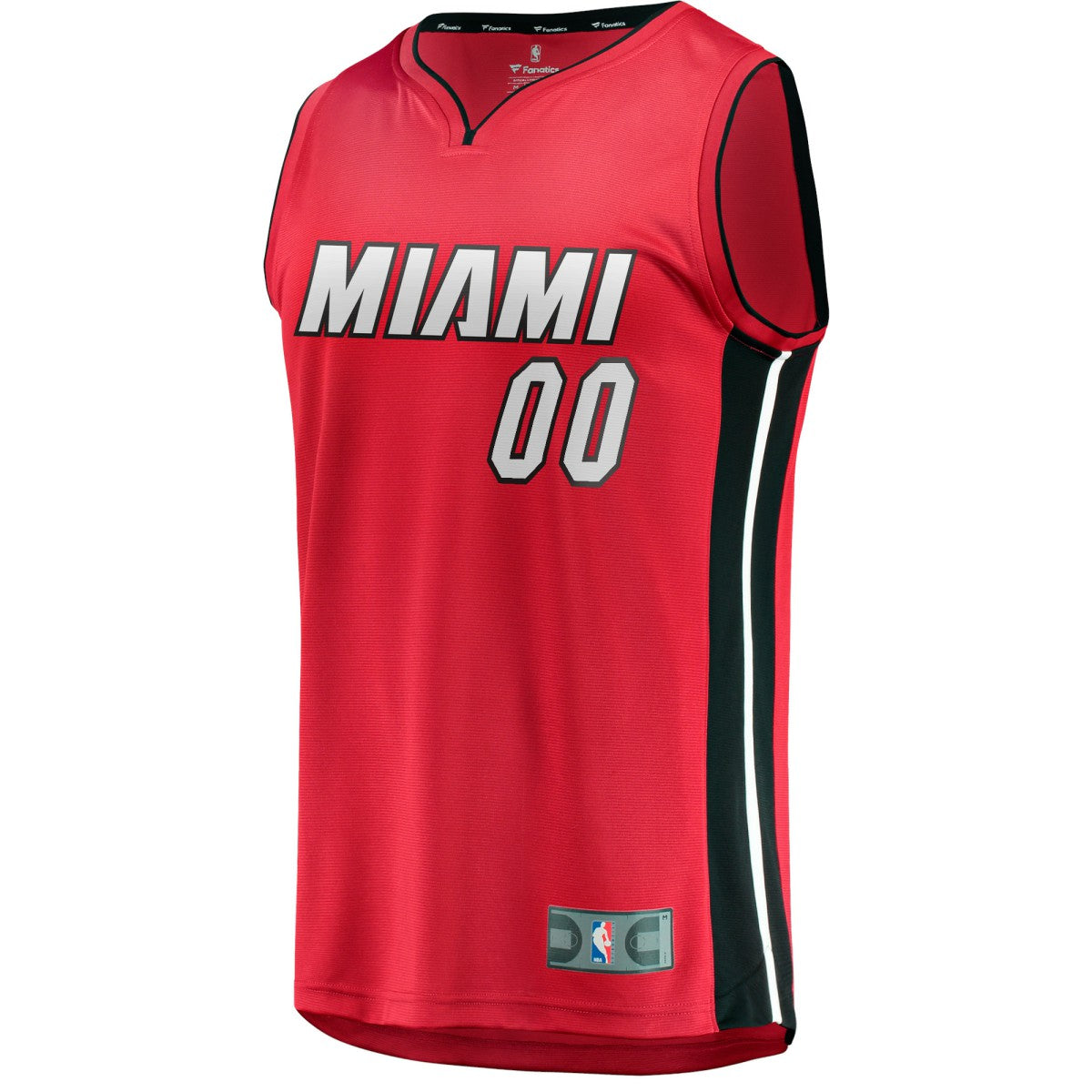 Miami Heat Fast Break Custom Jersey Red Statement Edition