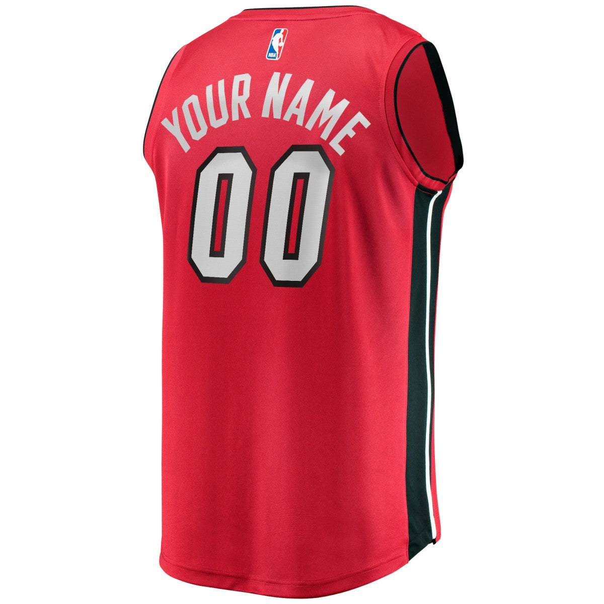 Miami Heat Fast Break Custom Jersey Red Statement Edition