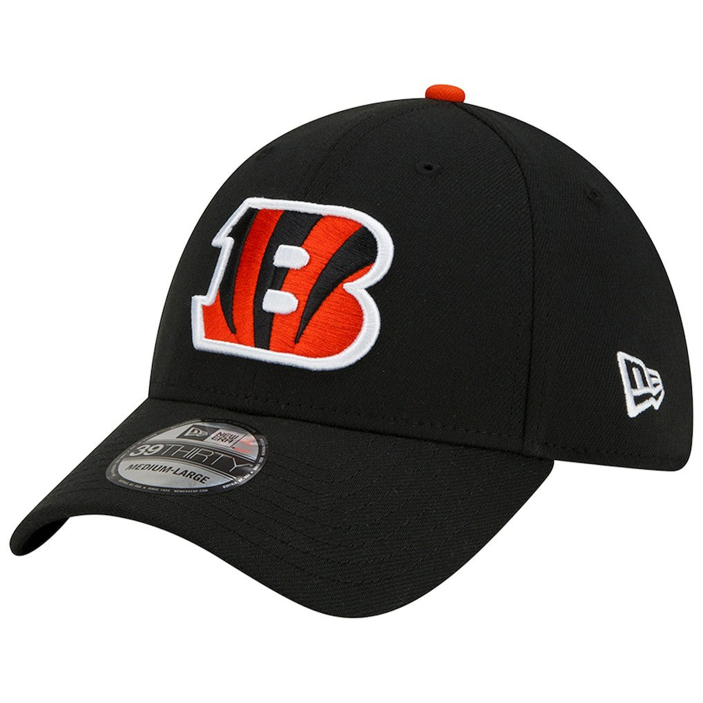 Cincinnati Bengals New Era Classic 39THIRTY Flex Hat Black